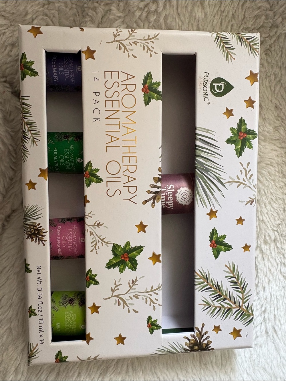 Aromatherapy Essential Oils 5 left in Pack – Holiday Gift Set